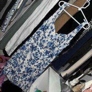 Abercrombie & Fitch Blue Floral Dress